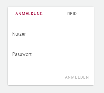 Anmeldung