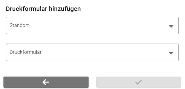 Einrichtung-Druckformulare