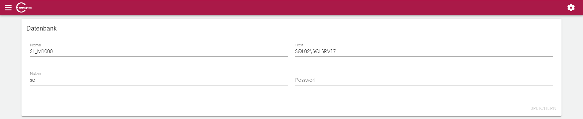 Karte Datenbank